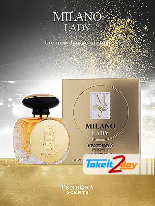 Paris Corner Pendora Scents Milano Lady Perfume For Women 100 ML EDP
